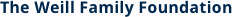 The Weill Family Foundation logo